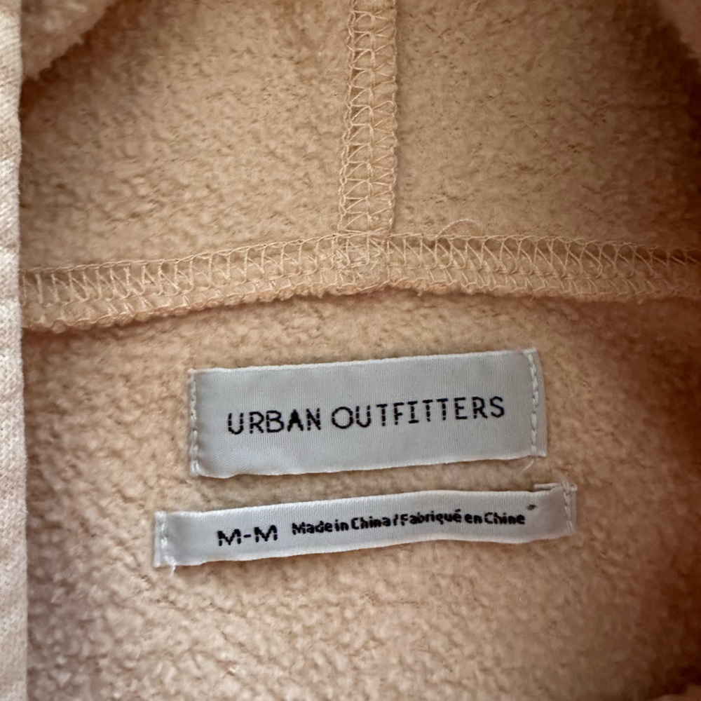 Urban outfitters cropped yellow hoodie - Picture 3 of 4